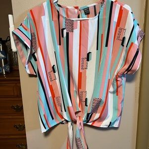 NWOT SHEIN Striped Top